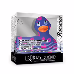 I Rub My Duckie 2.0 Romance Massage Duck Purple & Pink, Waterproof