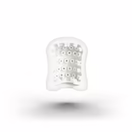 Mystim MasturbaTIN Dotty Dora Dots - Compact Intimate Device, White