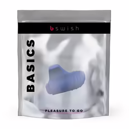 B Swish Bteased Basic Denim - Compact Precision Silicone Massager