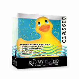 Big Teaze Toys I Rub My Duckie 2.0 Classic Yellow Massaging Device