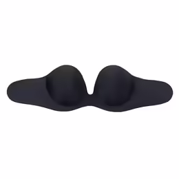 Bye Bra Gala Bra Cup C Black - Strapless Self-Adhesive Underwired Bra