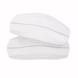 Bye Bra Cushion Strap Pads Clear Silicone Comfort Support - 1 Pair