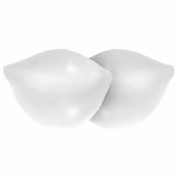 Bye Bra Half Push-Up Pads Clear Silicone - Discreet Volume Enhancers