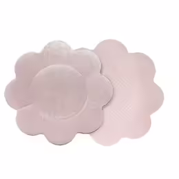 Bye Bra Satin Nipple Covers Nude | 3 Pairs | Flower-Shaped, Ultra-Thin