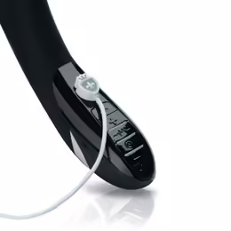 Mystim Tingling Aparte eStim Intimate Machine Black, Medical Silicone