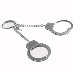 Sportsheets S&M Adjustable Metal Handcuffs with Safety Release, Silver