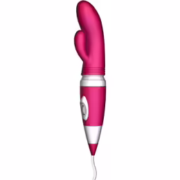 Bodywand Wand Plus Power Plug-In Rabbit - Ergonomic Silicone Personal Massager