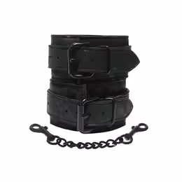 Sportsheets Sincerely Lace Cuffs - Elegant Black Adjustable Model