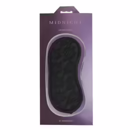 Sportsheets Sincerely Lace Blindfold - Soft Double Strap, Elegant Black