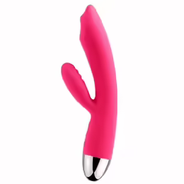 Svakom Trysta Dual Motor Silicone Intimate Device, Plum Red, 35 Modes