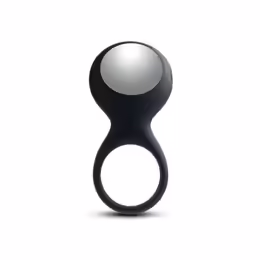 Svakom Tyler Black | Waterproof Intimate Ring for Couples, Silicone, 5 Modes