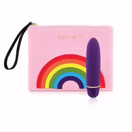 Rianne S Classique Vibe Deep Purple - Compact Silicone Model, 7 Modes
