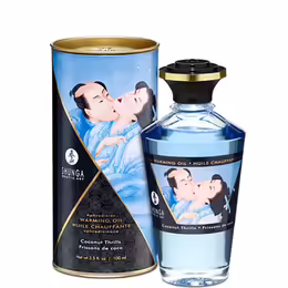 Shunga Aphrodisiac Warming Oil Coconut 100ml - Edible Sensual Formula