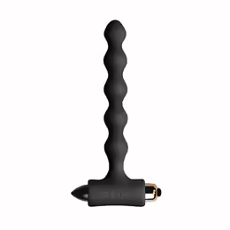Rocks-Off Petite Sensations Pearls Intimate Bead System Black