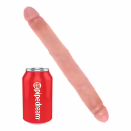 King Cock 12 Inch Slim Double-Sided Intimate Model Flesh Tone