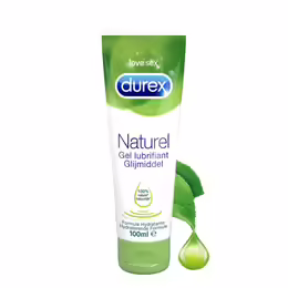 Durex Naturals Intimate Gel 100ml - Water-Based, 100% Natural Formula