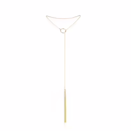 Bijoux Indiscrets Magnifique Gold Pendant - Adjustable Necklace & Accessory