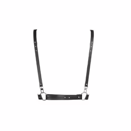 Bijoux Indiscrets Maze X Adjustable Vegan Harness Black