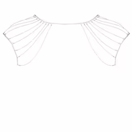 Bijoux Indiscrets Magnifique Silver Adjustable Shoulder Chain Jewelry