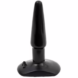 Doc Johnson Classic Small Black Anal Plug 10 cm Slim Design