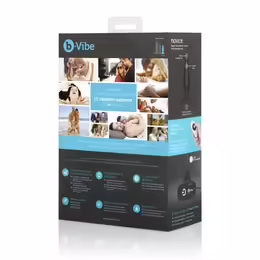 b-Vibe Novice Plug Black - Compact Rechargeable Silicone Model with Remote