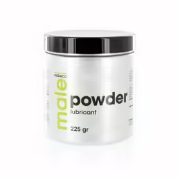 MALE Powder Lubricant 225g - Customizable Water-Based Formula
