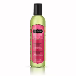 Kama Sutra Naturals Massage Oil Strawberry 236ml - Moisturizing Formula