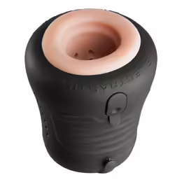 ElectraStim Jack Socket E-Stim Intimate Device with Textured Sleeve, Black