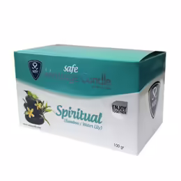 Safe Spiritual Bamboo & Waterlily Massage Candle 100g - Aromatic Wellness