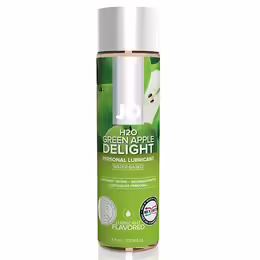 System JO H2O Water-Based Lubricant Apple 120ml Vegan Formula