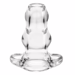 Perfect Fit Double Tunnel Plug XL Transparent - Wide Channel System