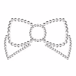 Bijoux Indiscrets Mimi Bow Silver - Decorative Body Accessories Set