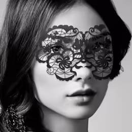 Bijoux Indiscrets Anna Eyemask - Adhesive, Reusable, Flexible Design