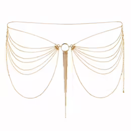 Bijoux Indiscrets Magnifique Waist Jewelry Adjustable Gold Chains