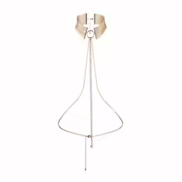 Bijoux Indiscrets Desir Metallique Gold Mesh Adjustable Collar