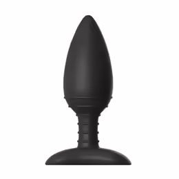 Nexus Ace M Remote-Controlled Silicone Plug - 6 Modes, USB, Black