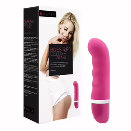 B Swish Bdesired Deluxe Pearl Intimate Massager Rose 6-Function Silicone
