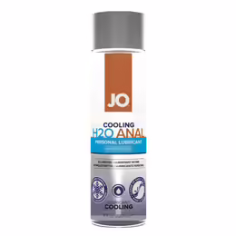 System JO H2O Anal Cooling Water-Based Gel 120ml - Long-Lasting Formula