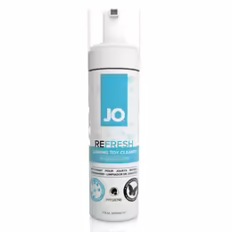System JO Refresh Foaming Toy Cleaner 207ml - Gentle Antibacterial Formula