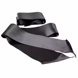 Sportsheets S&M Silky Sash Restraints Black 122x10 cm Multipurpose Set