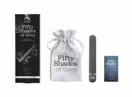 Fifty Shades of Grey Charlie Tango Classic Intimate Massager Black 18.4cm