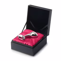 Njoy Pure Plug Medium - Stainless Steel Intimate Comfort System 6cm