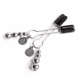 Fifty Shades of Grey The Pinch Adjustable Silicone Nipple Clamps 8.3cm