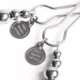 Fifty Shades of Grey The Pinch Adjustable Silicone Nipple Clamps 8.3cm