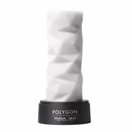 Tenga 3D Polygon Intimate Sleeve - Innovative Textured Design 156.5mm