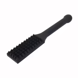 Edge Spiked Paddle плесница, силикон, метална сърцевина, черна