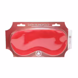 LoversPremium Satin Mask Red сатенена превръзка, червена
