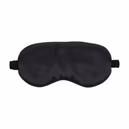 LoversPremium Satin Mask Black сатенена черна маска за очи