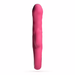 Mirenca Wiggle Rabbit Pink мултифункционален силиконов масажор 22,5 см