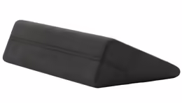 Super Wedge 30 инча ергономична опорна възглавница, черна, 67.2 x 35.5 x 17.8 cm, микрофибър